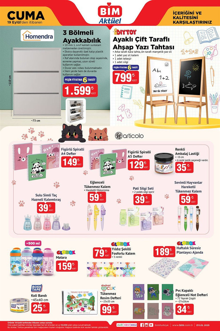 BİM 19 Eylül Cuma Kataloğu Yayında! Pek Çok Ürün, Cazip Fiyatlarla Cuma Günü Raflarda Yerini Alacak resim: 3