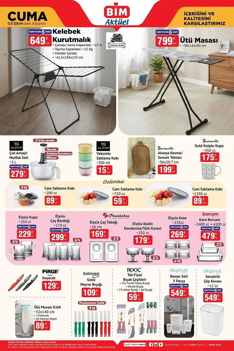 BİM marketlerinde Teknoloji Rüzgarı Başlıyor: İşte BİM 3 Ekim 2025 Cuma Aktüel İndirim Kataloğu resim: 2
