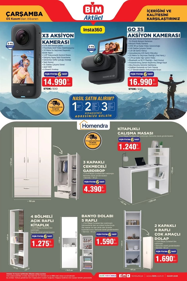 BİM İndirimli Ürünler Kataloğunu Yayımlandı! İşte BİM’in 4-7-9 Kasım 2025 İndirim Kataloğu  resim: 3
