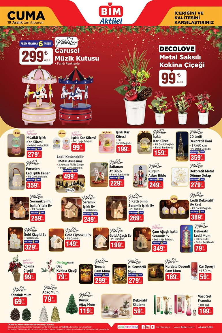 BİM İndirim Kataloğunu Yayımladı! İşte BİM 19 Aralık 2025 Cuma BİM Aktüel Kataloğu... resim: 2