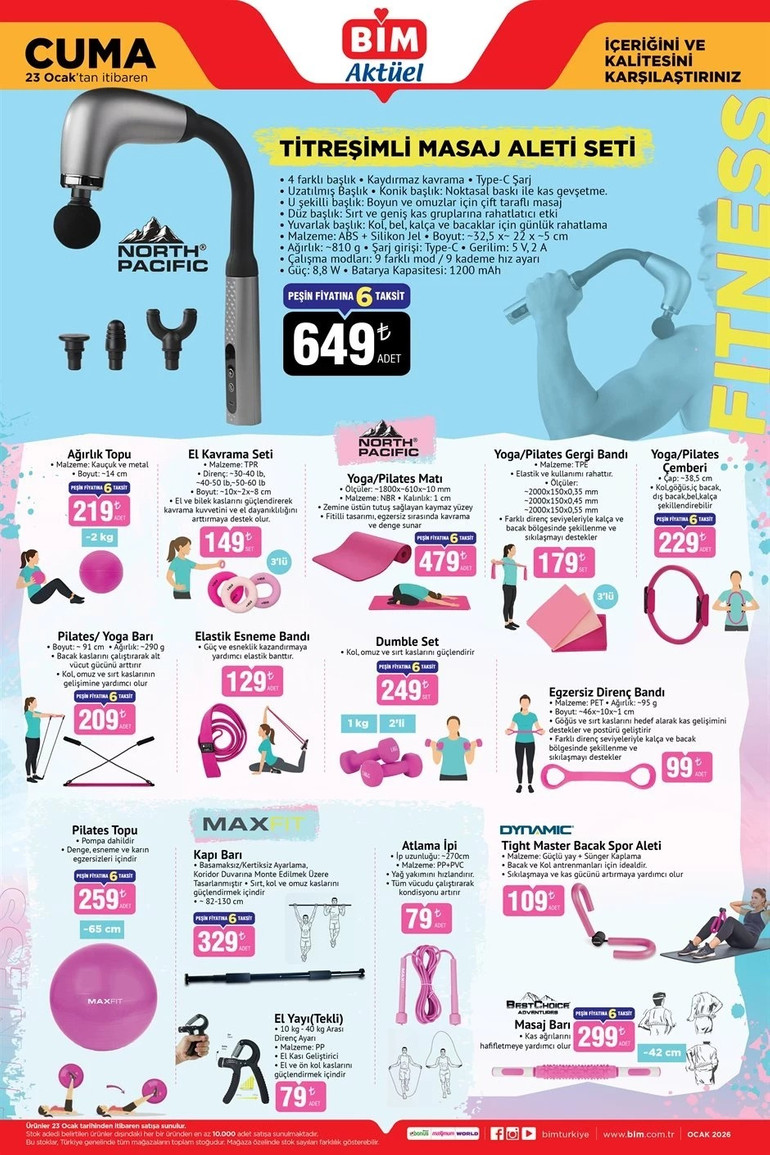 BİM Salı ve Cuma Gününe Özel Aktüel Kataloğunu Yayımlandı! İşte 20-23 OCAK BİM Aktüel Kataloğu... resim: 5