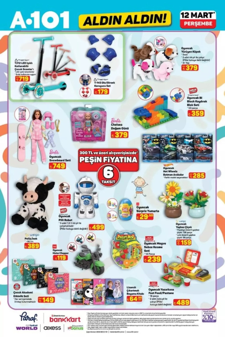 A101 Aldın Aldın Fırsat Kataloğunu Yayınlandı: İşte A101 Aldın Aldın 12 Mart 2026 İndirim Kataloğu resim: 6