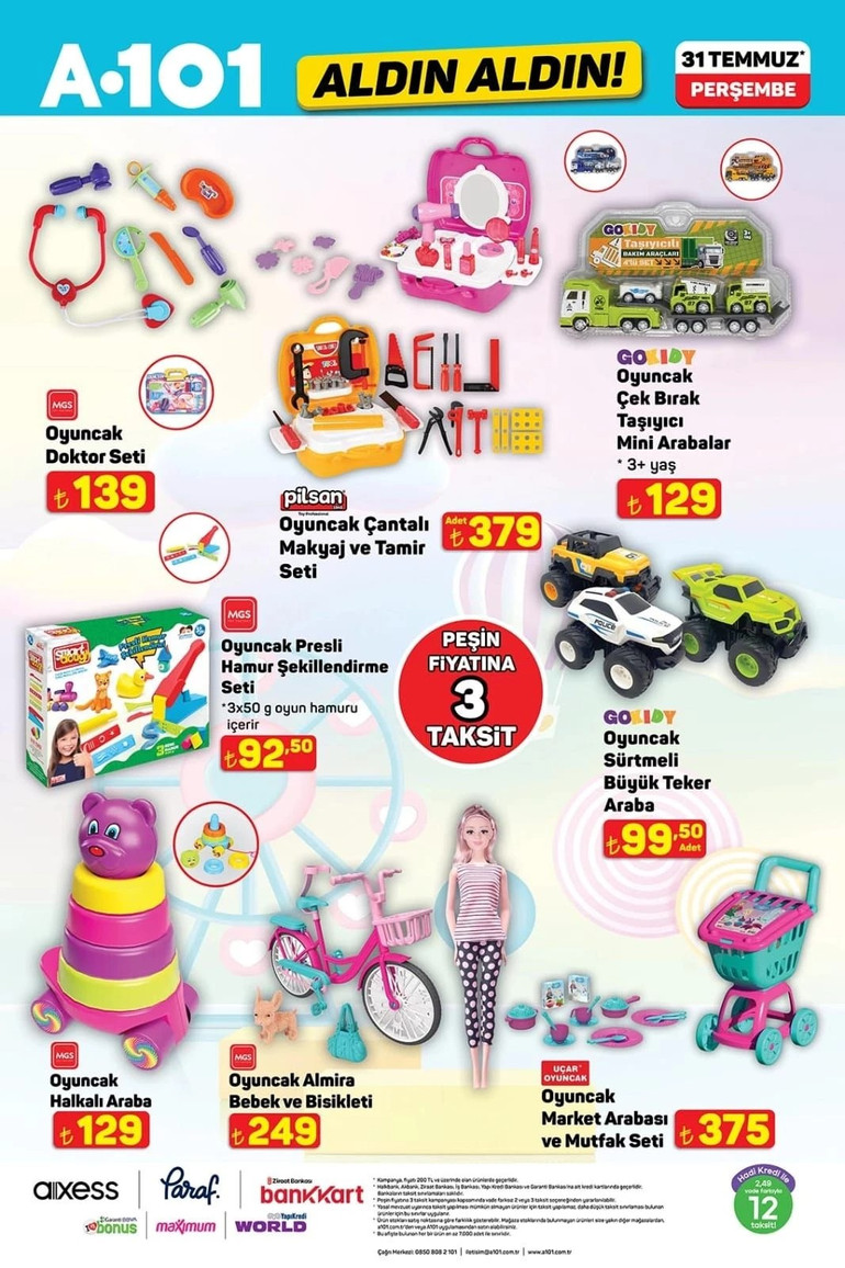 A101 Aldın Aldın İndirim Kataloğunu Yayımladı: A101 31 Temmuz Kataloğunda Büyük Sürprizler Var! resim: 11
