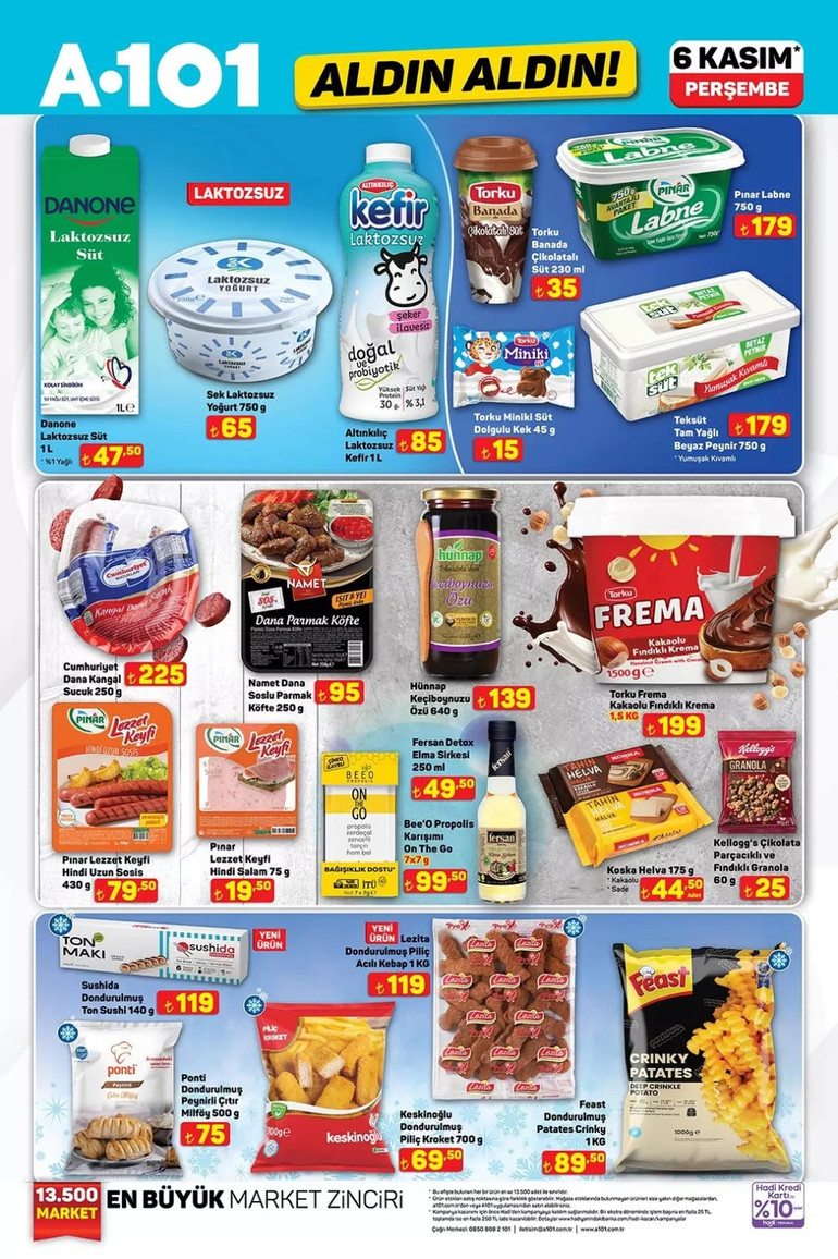 A101 Fırsat Kataloğunu Yayımladı! İşte A101 Aldın Aldın 6 Kasım 2025 Perşembe A101 Kataloğu resim: 9