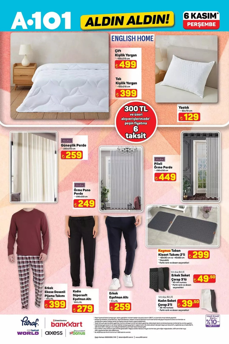 A101 Fırsat Kataloğunu Yayımladı! İşte A101 Aldın Aldın 6 Kasım 2025 Perşembe A101 Kataloğu resim: 7