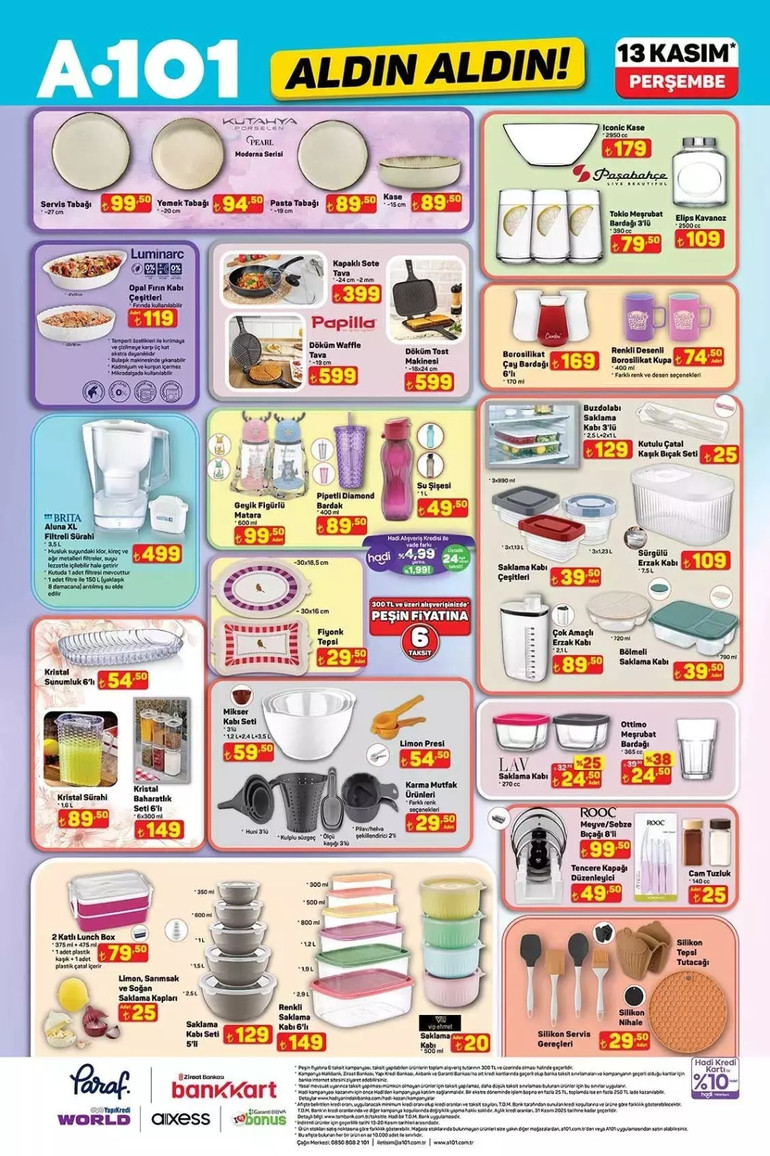  A101 Haftanın Yıldızları Aktüel Kataloğunu Yayımladı! İşte 13 Kasım 2025 A101 Aldın Aldın Kataloğu resim: 3