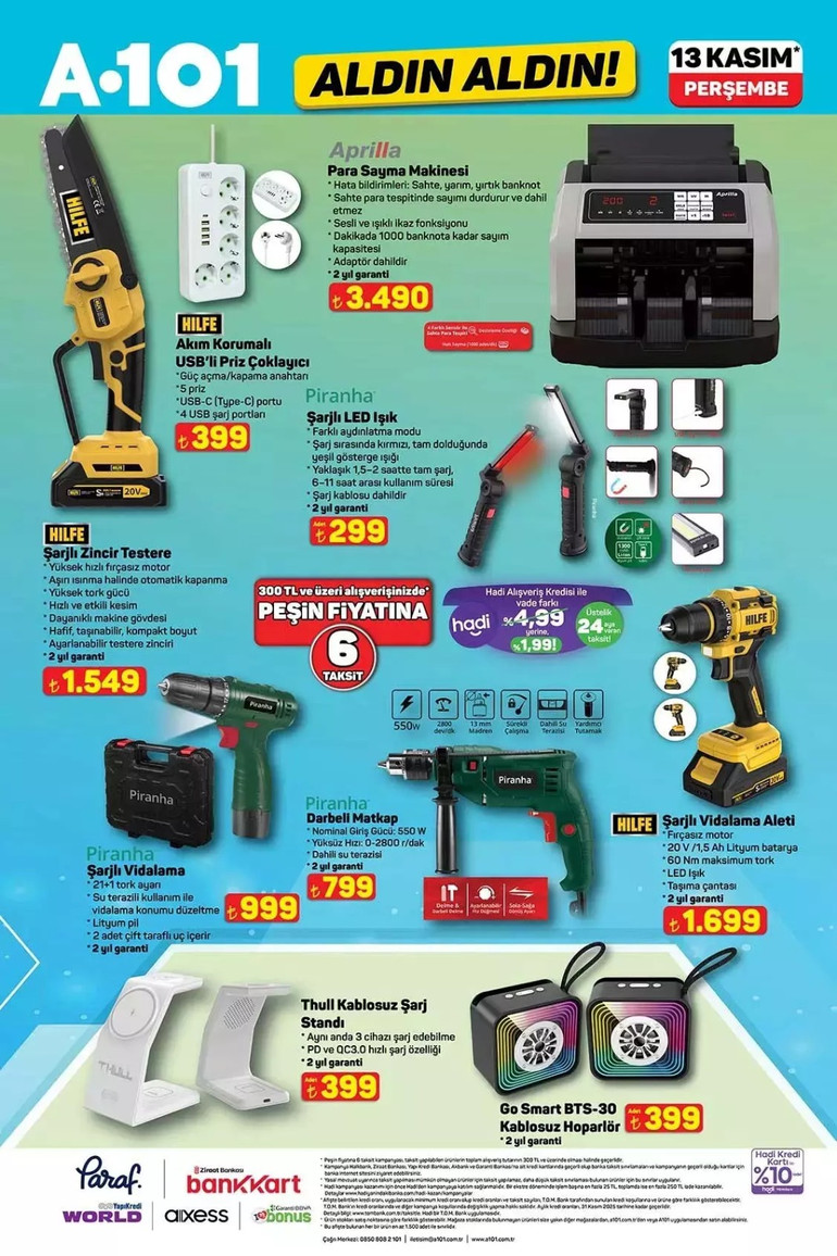 A101 Haftanın Yıldızları Aktüel Kataloğunu Yayımladı! İşte 13 Kasım 2025 A101 Aldın Aldın Kataloğu resim: 6