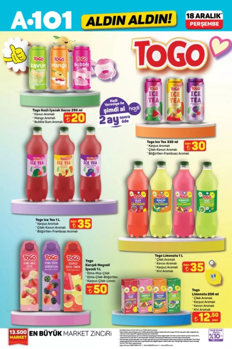 A101 Fırsat Kataloğu Yayınlandı: İşte A101 Aldın Aldın 18 Aralık 2025 İndirim Kataloğu resim: 15