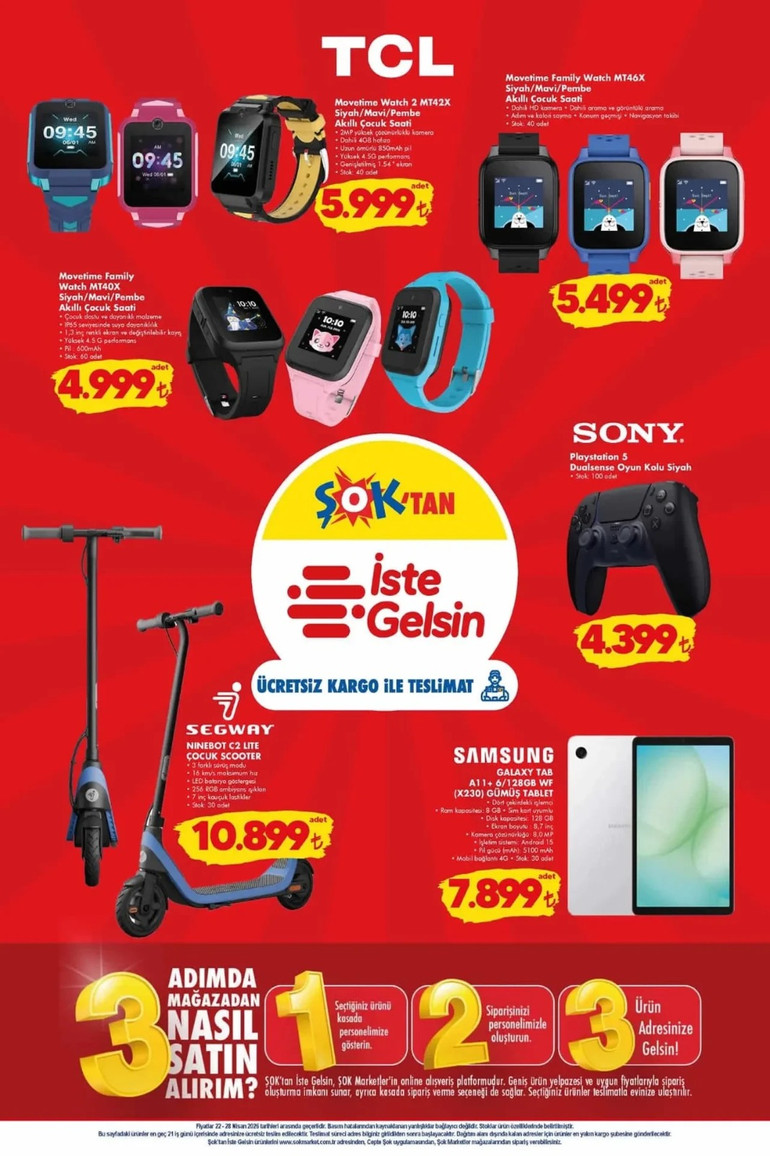 ŞOK 22-28 Nisan 2026 Aktüel Ürünler Kataloğu Yayınlandı: ŞOK Fırsatları Kataloğunda Yine Yok Yok… resim: 5