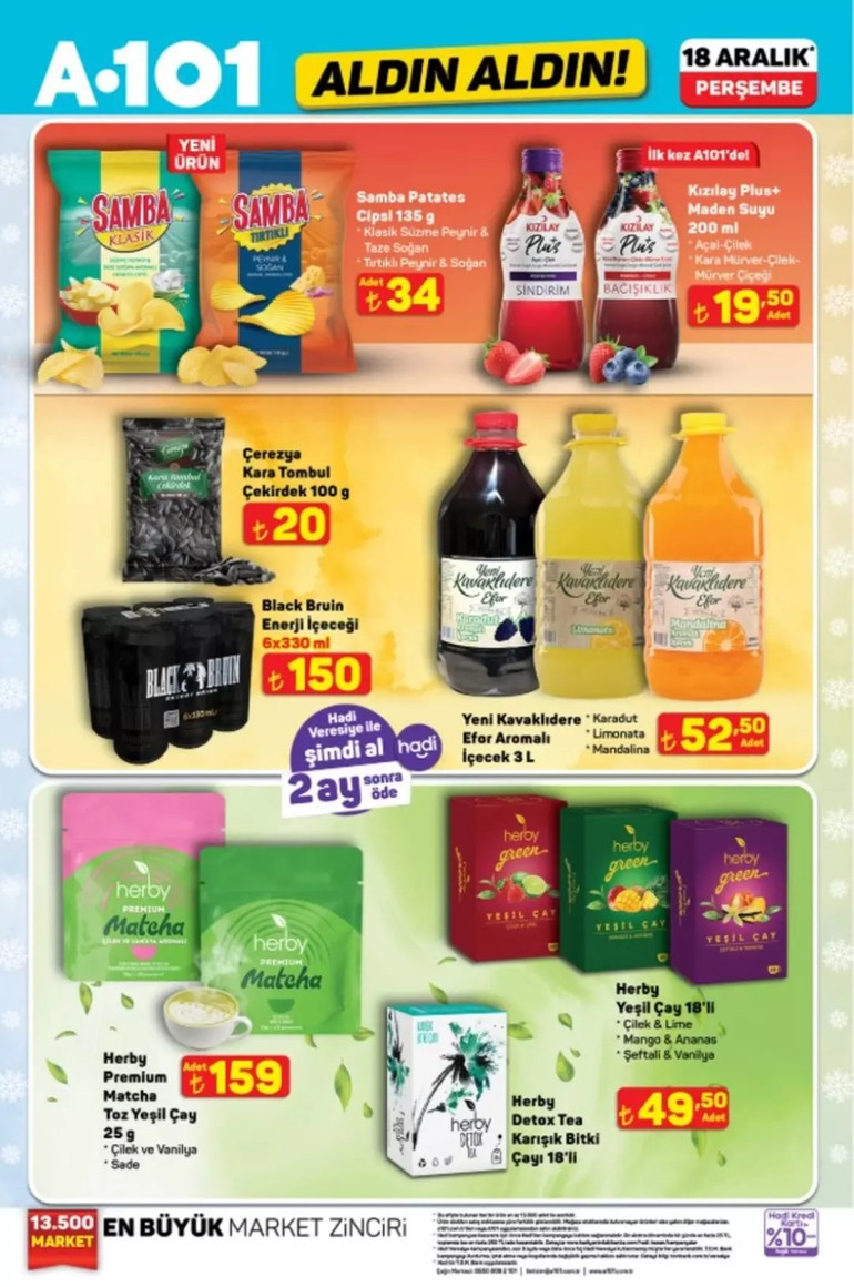 A101 Fırsat Kataloğu Yayınlandı: İşte A101 Aldın Aldın 18 Aralık 2025 İndirim Kataloğu resim: 16