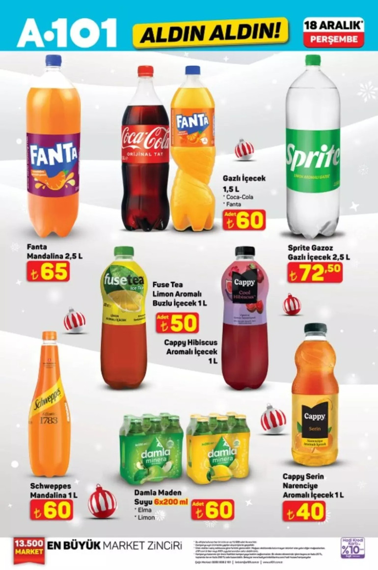 A101 Fırsat Kataloğu Yayınlandı: İşte A101 Aldın Aldın 18 Aralık 2025 İndirim Kataloğu resim: 14