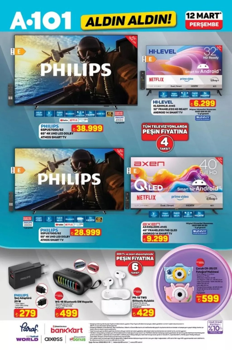 A101 Aldın Aldın Fırsat Kataloğunu Yayınlandı: İşte A101 Aldın Aldın 12 Mart 2026 İndirim Kataloğu resim: 3