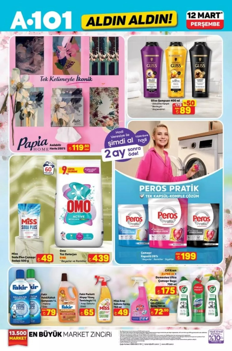 A101 Aldın Aldın Fırsat Kataloğunu Yayınlandı: İşte A101 Aldın Aldın 12 Mart 2026 İndirim Kataloğu resim: 2