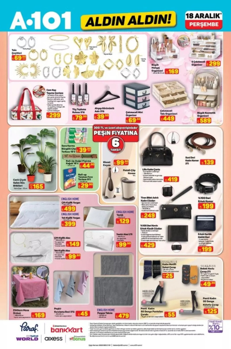 A101 Fırsat Kataloğu Yayınlandı: İşte A101 Aldın Aldın 18 Aralık 2025 İndirim Kataloğu resim: 6