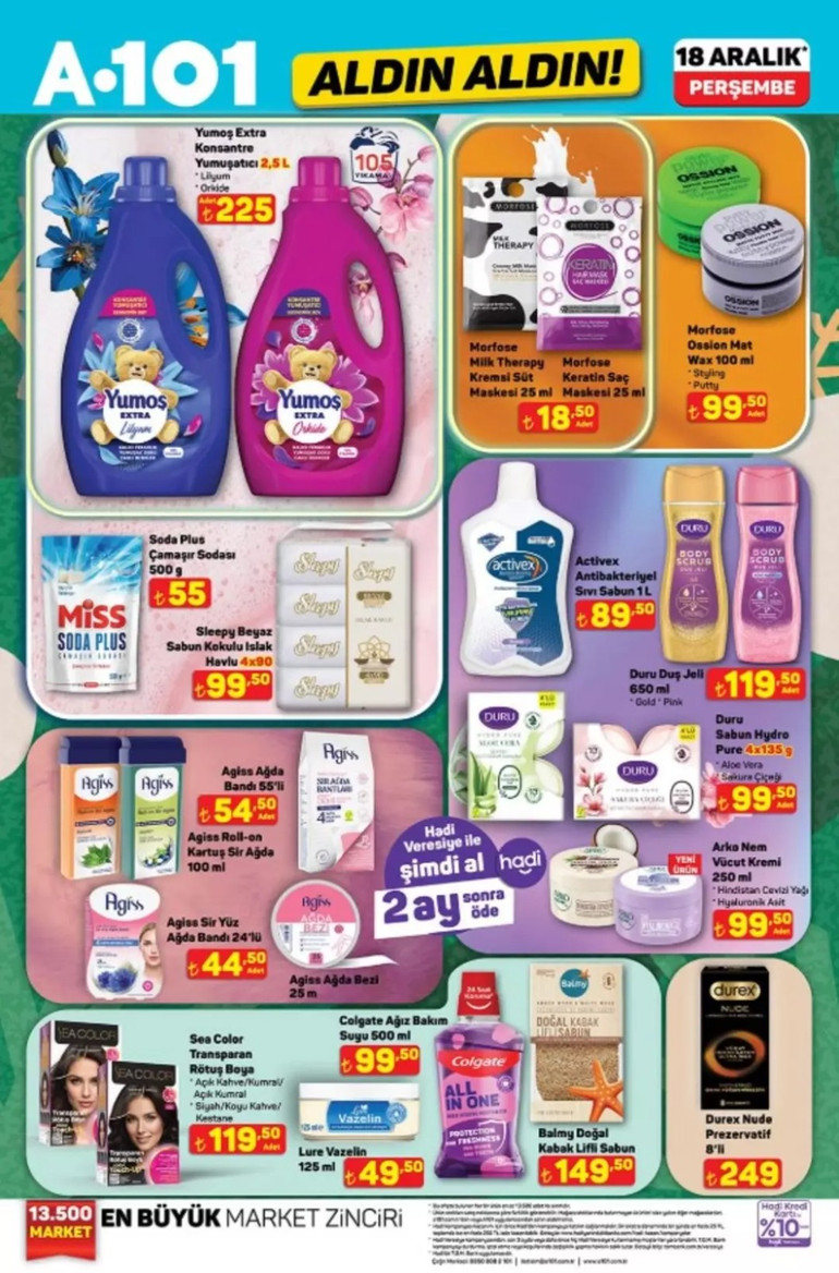 A101 Fırsat Kataloğu Yayınlandı: İşte A101 Aldın Aldın 18 Aralık 2025 İndirim Kataloğu resim: 13