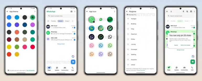 WhatsApp'ta Renkler Değişiyor: WhatsApp Premium Özellikleri Bazı İPhone’lara Geldi! İşte Fiyatı... resim: 0