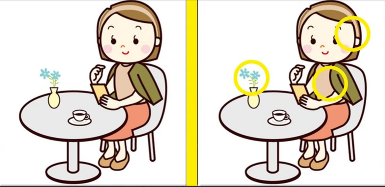 Görseldeki 3 farkı 8 saniyede bulanların gözleri şahin sayılıyor! resim: 1