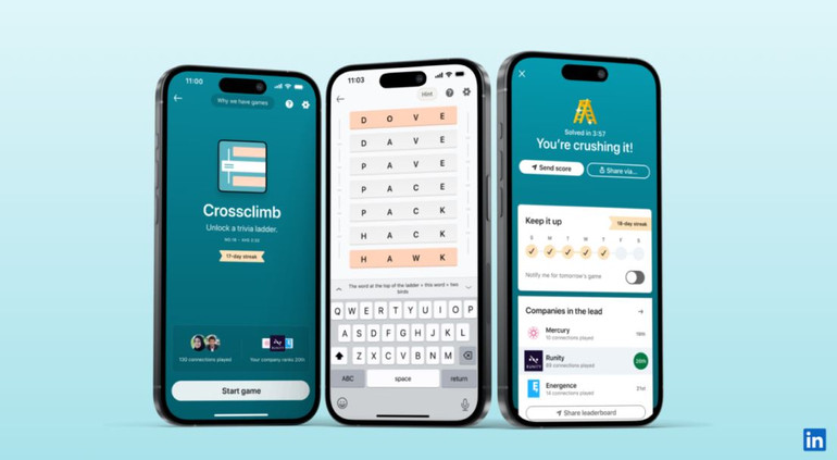 LinkedIn üç yeni bulmaca oyununu tanıttı resim: 1