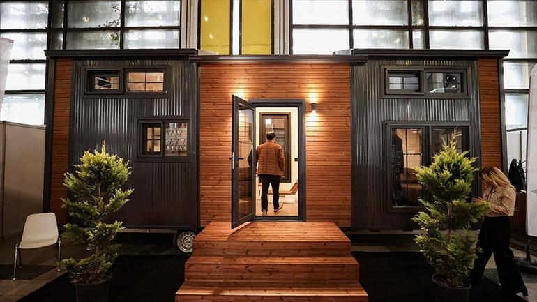 Prefabrik evlerden, ahşap evlere... Minimal Evler Fuarı Ankara'da başladı resim: 2
