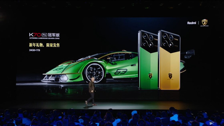 Lamborghini tutkunlarına özel: Redmi K70 Pro tanıtıldı resim: 0