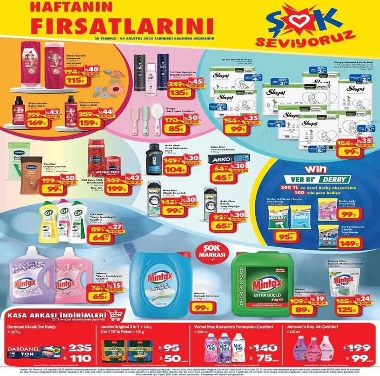 ŞOK 30 Temmuz- 5 Ağustos İndirim Kataloğu Yayımladı! ŞOK'a Bu Hafta Birinden Faklı Ürünler Geliyor resim: 2