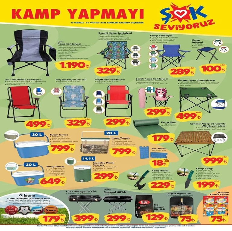 ŞOK 30 Temmuz- 5 Ağustos İndirim Kataloğu Yayımladı! ŞOK'a Bu Hafta Birinden Faklı Ürünler Geliyor resim: 3