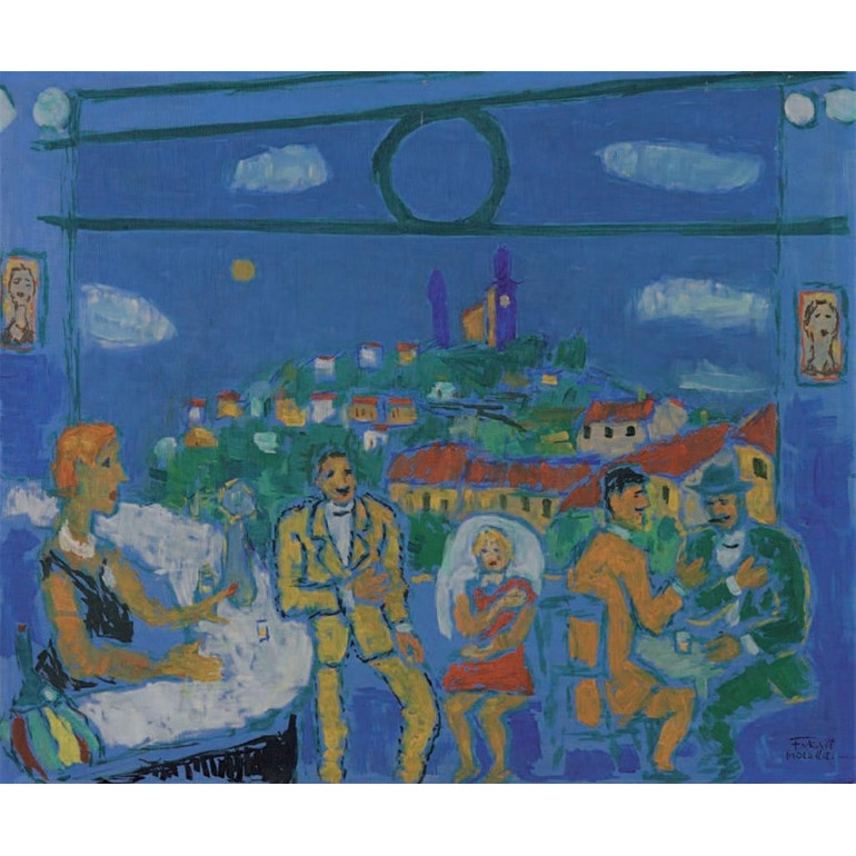 Çalkantılı Bohem yaşam tarzı ile tek sanatçımız Fikret Mualla resim: 5