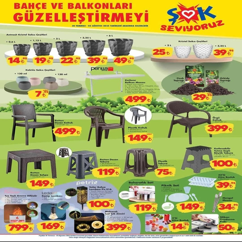 ŞOK 30 Temmuz- 5 Ağustos İndirim Kataloğu Yayımladı! ŞOK'a Bu Hafta Birinden Faklı Ürünler Geliyor resim: 4
