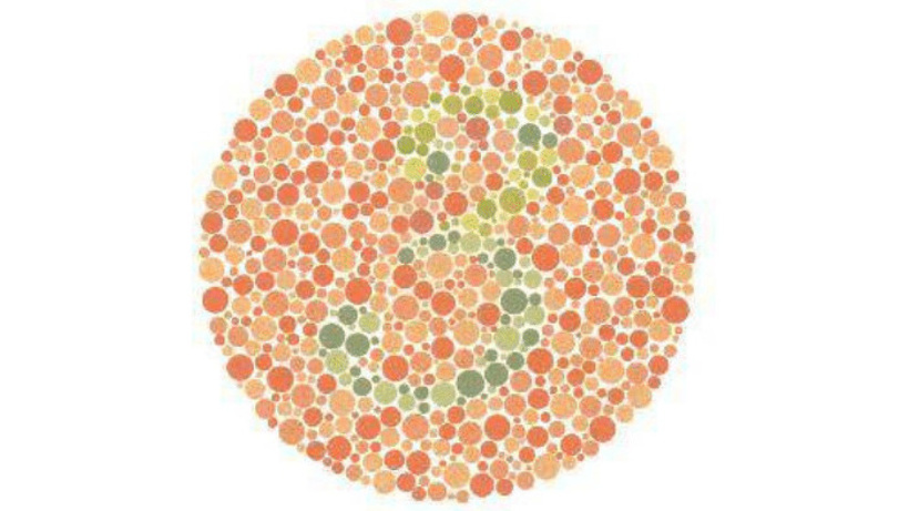 Aşağıdaki sayıyı kırmızı-yeşil renk körü olanlar 5, normal görenler 3 olarak görür. Tüm renklere karşı kör olanlar hiçbir şey göremez.

