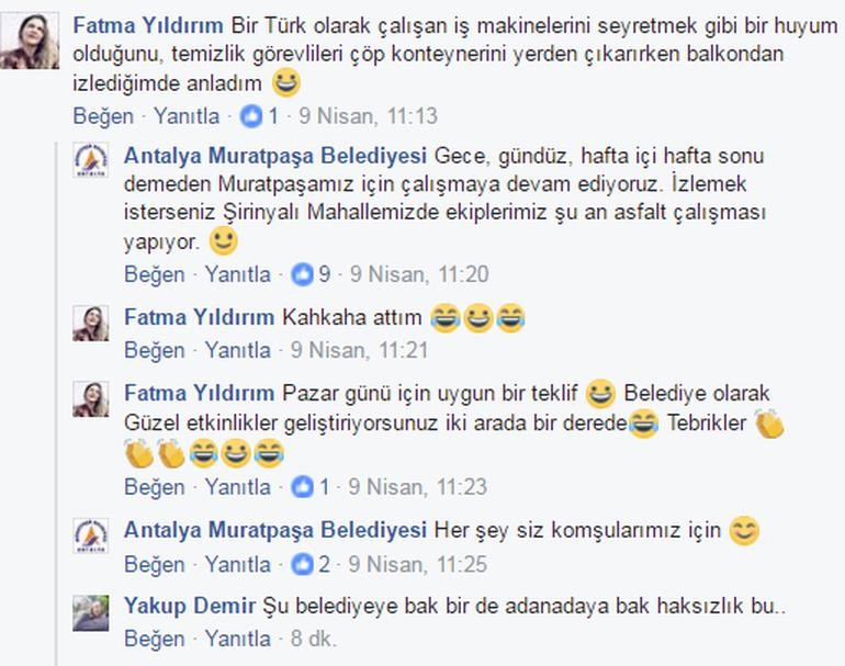 Belediyenin asfalt çalışması cevabı sosyal medyanın en çok paylaşılanlarından oldu
