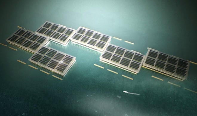 Bilim kurgu filmi değil yüzen çiftlik yaptılar