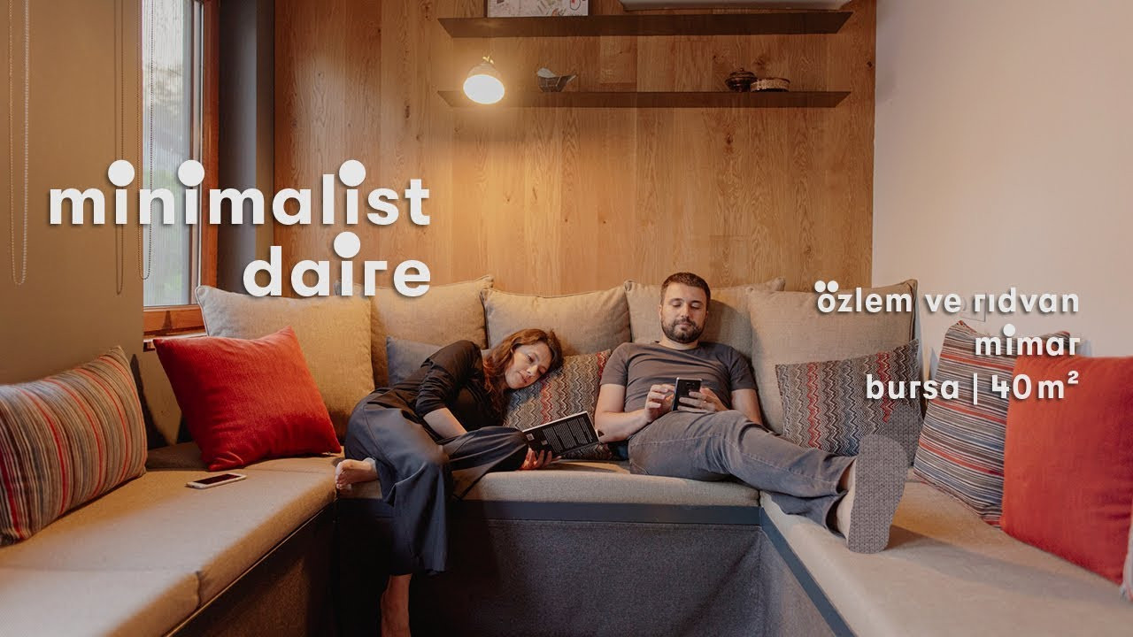 Minimalist Yaşamın En İyi Örneklerinden: Bursa'daki 40 Metrekarelik Ev