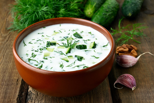 Soğuk Ayran Aşı Çorbası