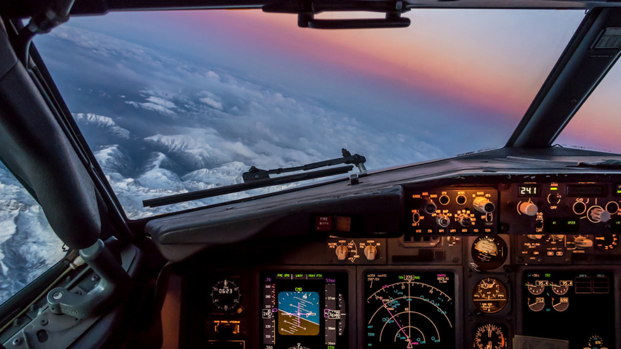 İşte pilotların uçuş yaparken gördüğü manzaralar!