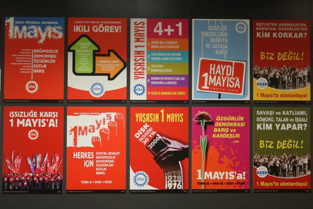 1976’dan 2022’ye afişlerle 1 Mayıs İşçi Bayramı