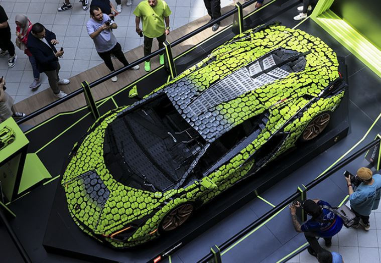 Lego Lamborghini! 400 bin parçayla yapıldı