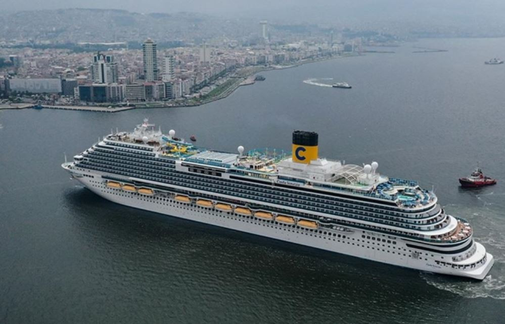 Costa Venezia'nın ikinci durağı İzmir oldu