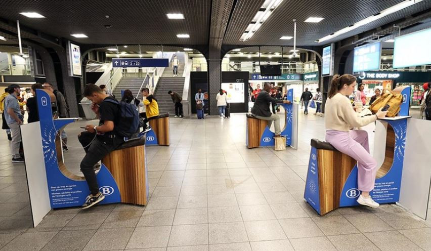 Çevir pedalı şarj et telefonu!