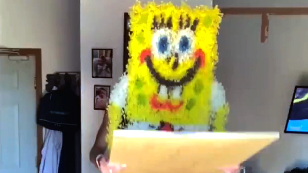 Genç kızdan farklı bir sanat