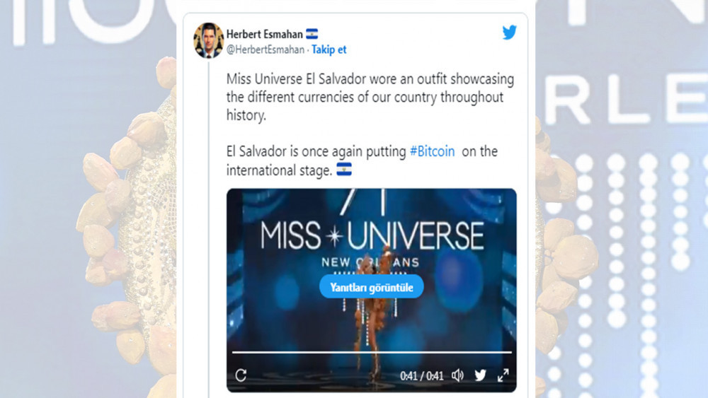 Kainat Güzellik Yarışması’na Bitcoin kostümüyle katıldı