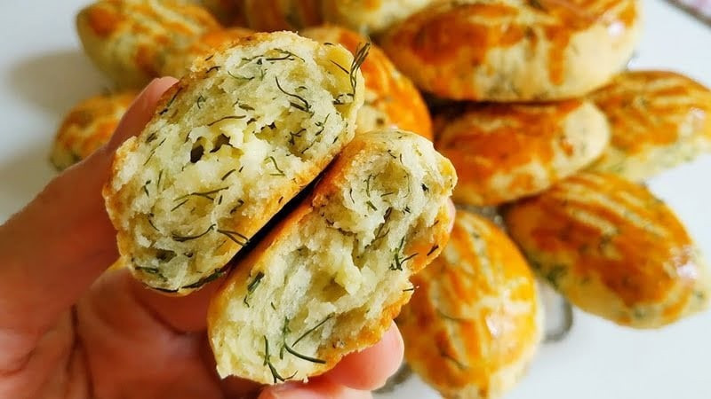 Pastanelerde doyum olmayan lezzet: “Dereotlu poğaça tarifi”