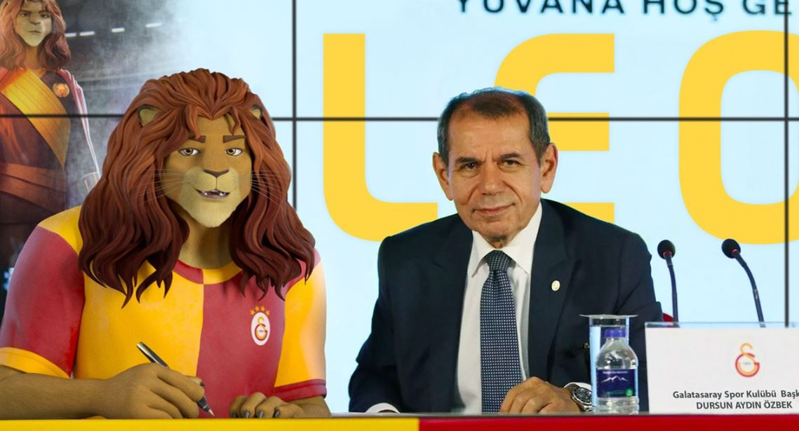 Galatasaray'dan devrim niteliğinde proje: Dünyanın ilk dijital taraftarı Leo tanıtıldı
