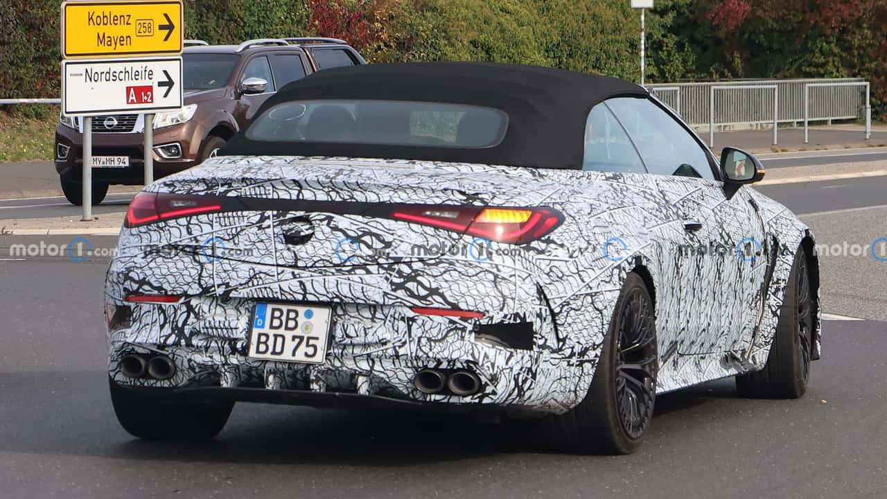 Sır gibi saklanan Mercedes AMG CLE 53 Convertible’nin fotoğrafları sonunda sızdırıldı!