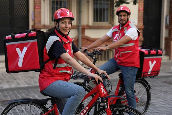 Yemeksepeti'nden çevreci teslimat modeli: Bisikletli kurye