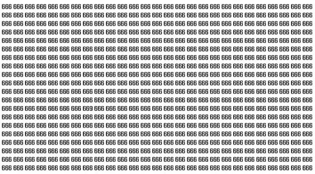 Keskin nişancılar bile şok olacak! IQ Testinde yer alan 9 sayısını 10 saniyede bulabir misiniz?