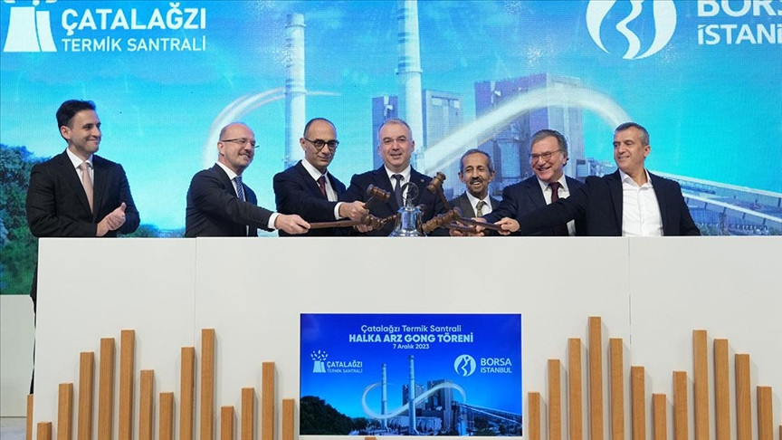 Borsa İstanbul'da gong ÇATES için çaldı