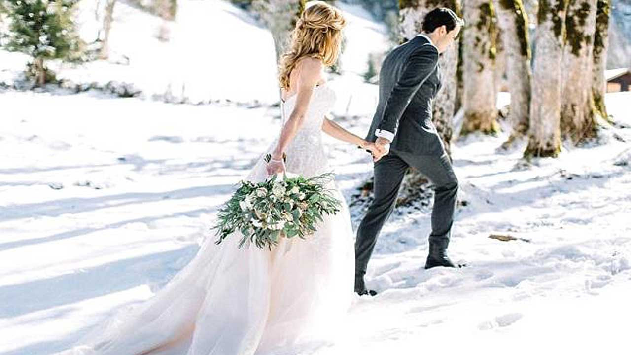 Ne iyi yaptınız da kışın evlendiniz!