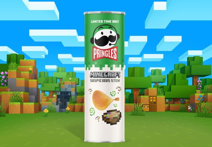 Pringles'tan Minecraft ortaklığı! 'Şüpheli güveç' gerçek oldu
