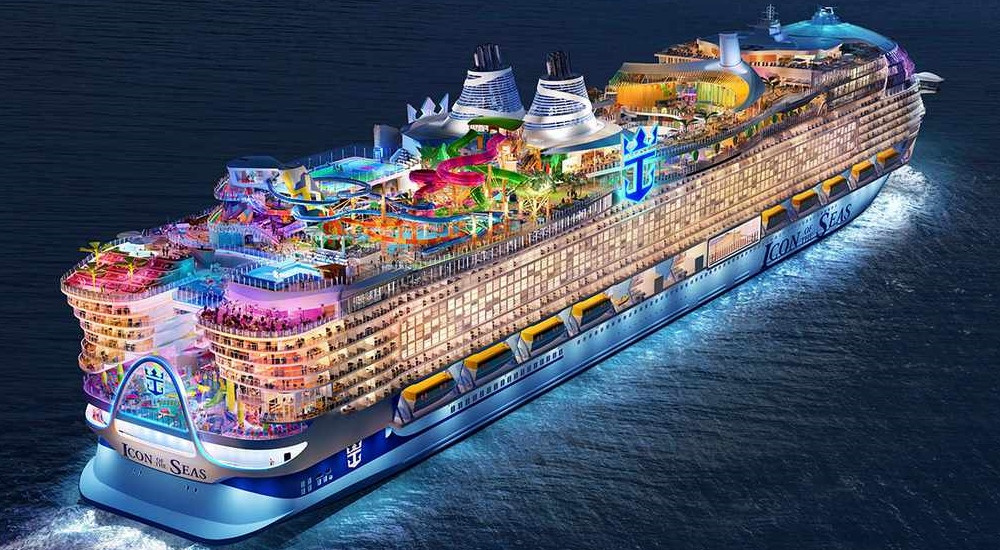 Yüzen akıllı şehir Icon of the Seas: İlk yolculuğuna hazırlanıyor