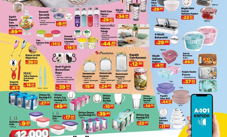A101 aktüel kataloğu 20 Nisan